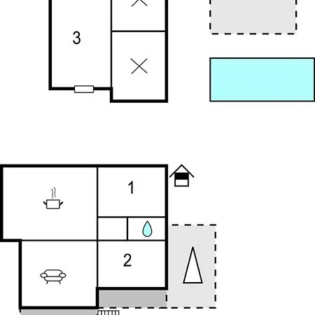 Ferienhaus Three-bedroom In