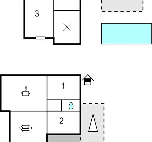 Hébergement de vacances Three-bedroom In Labin